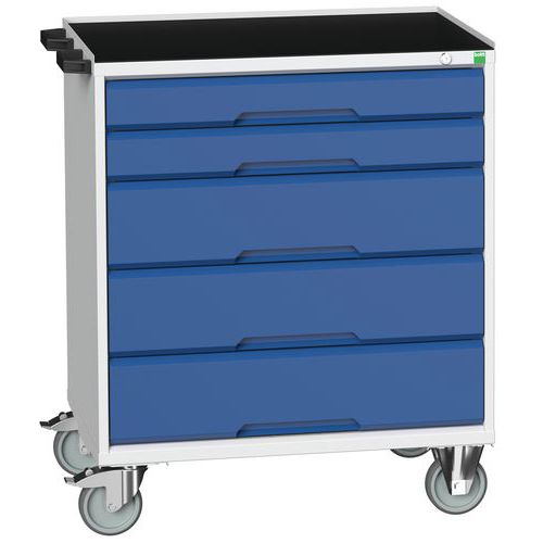Servante Verso dessus 3 rebords à tiroirs 800x550x965mm - Bott Servante Verso dessus 3 rebords à tiroirs 800x550x965mm - Bott