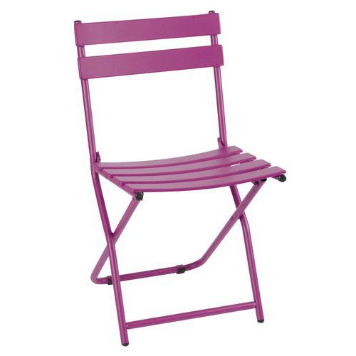 Chaise pliante en polyester - Square