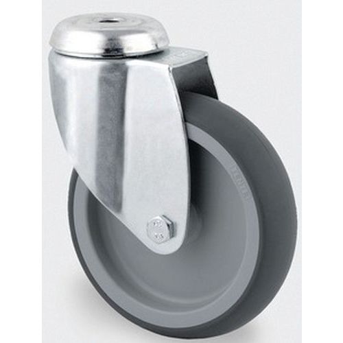 Roulette polypropylène pivotante - F:80 à 320 Kgs - S. 2470 - TENTE