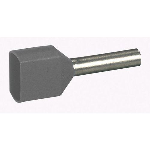 Embout de cablage double diamètre