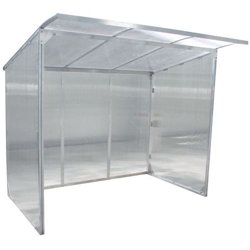 Abri fumeurs Clear - Module simple