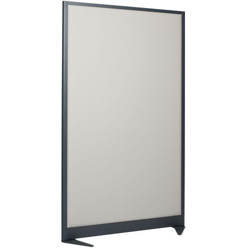 Cloison séparation acoustique 170x100 cm - Ossature grise