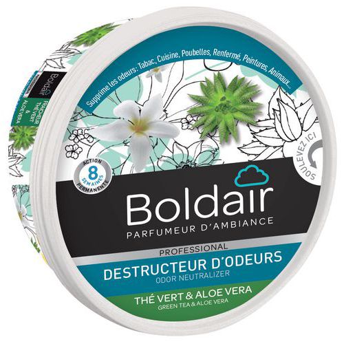 Gel destructeur d'odeurs Boldair - 300g