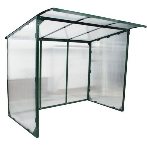 Abri fumeurs Clear - Module simple