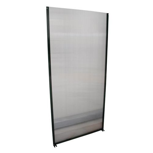 Panneau face avant pour abri fumeurs - Clear