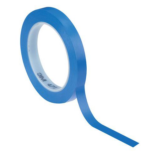 Ruban adhésif vinyle 471 bleu - 33 m - 3M