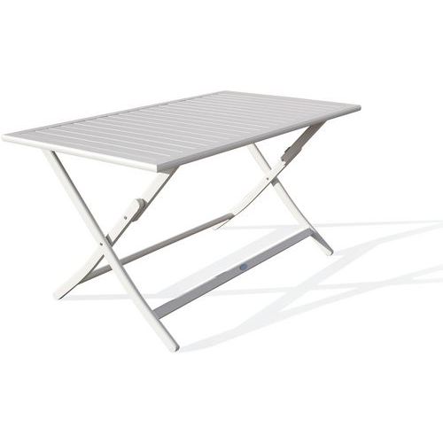 Table jardin pliante Marius 140x80cm - CityGarden