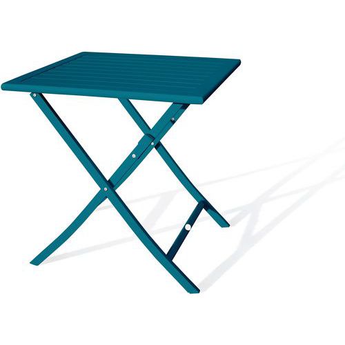 Gueridon jardin pliant Marius 70x70cm - CityGarden
