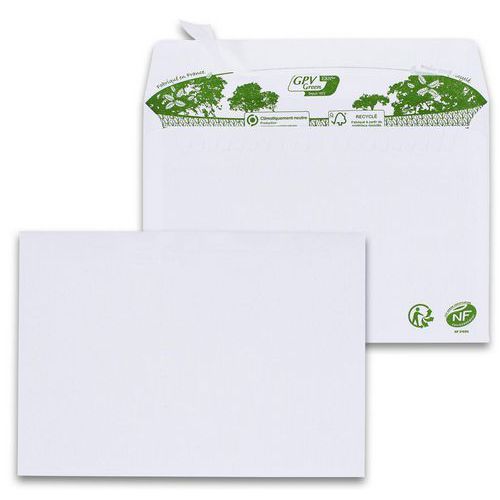 Enveloppe blanche ERA Pure 80 g/m² - Boîte de 200 - GPV