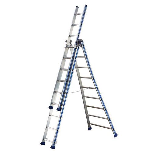 Échelle transformable Platinium 300 Pro - 3 plans - Tubesca