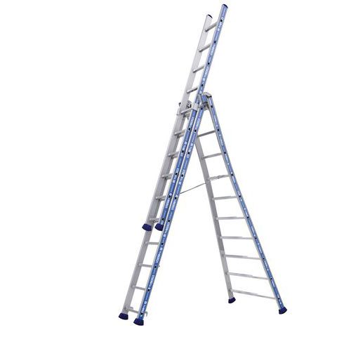 Échelle transformable Platinium 300 Pro - 3 plans - Tubesca
