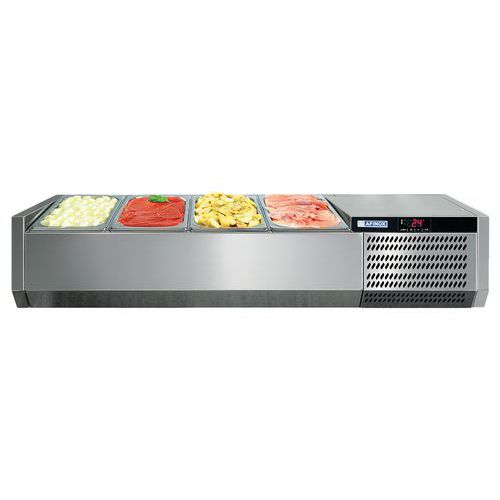 Console 4GN1/3 sans vitrage L1100 Afinox Console 4GN1/3 sans vitrage L1100 Afinox