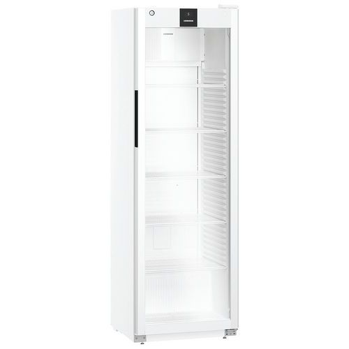 Armoire positive, epoxy blanc, porte vitrée, 400L- MRFvd 4011 W