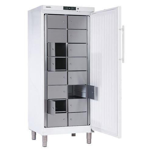 Armoire réfrigérée 16 casiers, fermeture à clé, 583L- ACS 61-16B