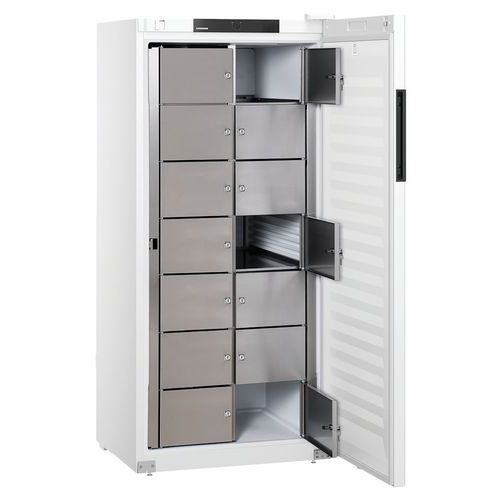 Armoire réfrigérée 10 casiers, fermeture à clé, 544L- ACS 5501-10