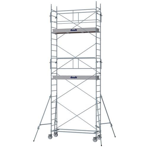 Échafaudage acier Altitude AC250 - Garde-corps monobloc - Duarib