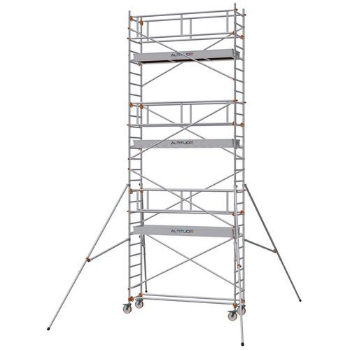 Échafaudage Altitude AL255 - Base standard - Garde-corps monoblocs - Duarib