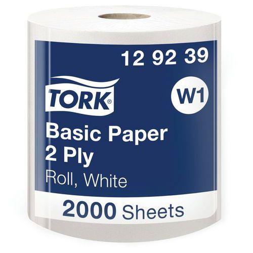 Bobine d'essuyage Tork Basic - 1000 formats