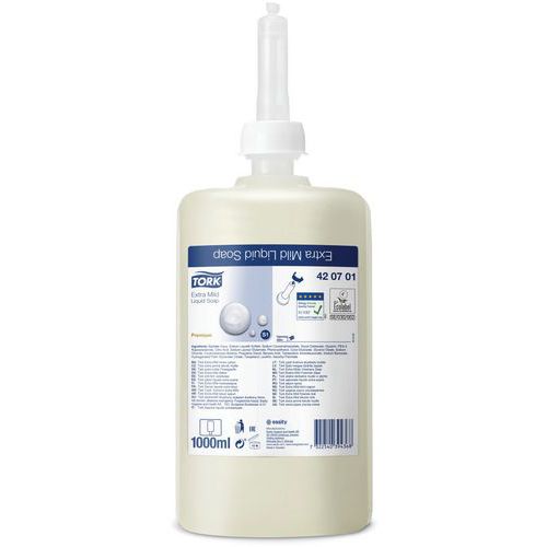 Savon liquide Tork Premium S1 - 1 L