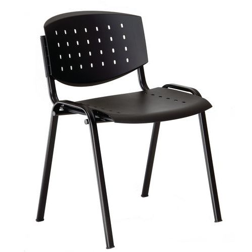 Chaise de salle à manger en plastique Layer