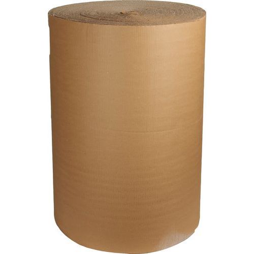 Carton ondulé en rouleau