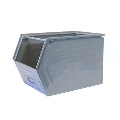 Boîte biseautée en tôle d'acier