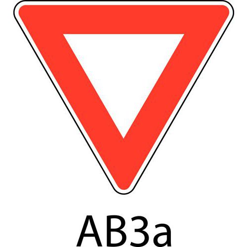 Panneau de signalisation de danger - AB3A