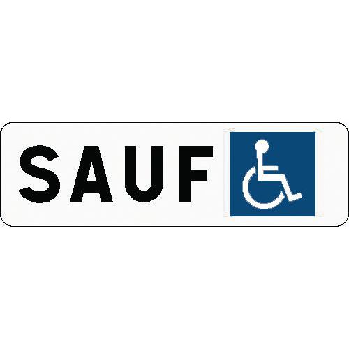 Panonceau pour panneaux de signalisation type B - M6h - Stationnement réservé aux personnes GIG-GIC Panonceau pour panneaux de signalisation type B - M6h - Stationnement réservé aux personnes GIG-GIC