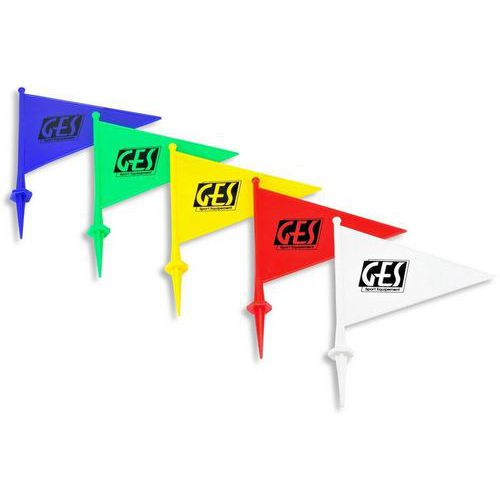 Drapeau de marquage - GES - Lot de 5 Drapeau de marquage - GES - Lot de 5