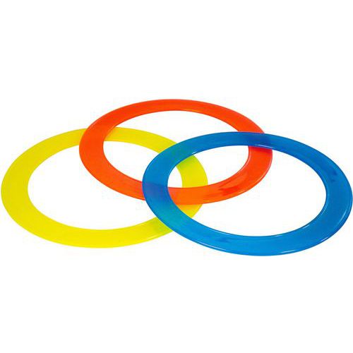 3 anneaux de jonglage souples 24 cm - tanga sports 3 anneaux de jonglage souples 24 cm - tanga sports