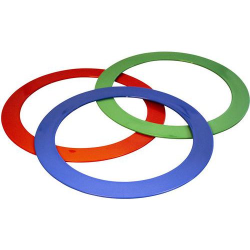 3 anneaux de jonglage souples 32 cm - tanga sports 3 anneaux de jonglage souples 32 cm - tanga sports