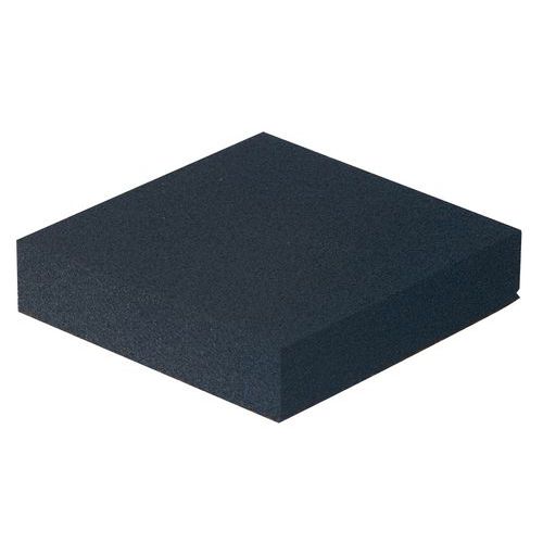 Plaque de mousse acoustique - Caoutchouc cellulaire spongieux - Adhésive - Base EPDM