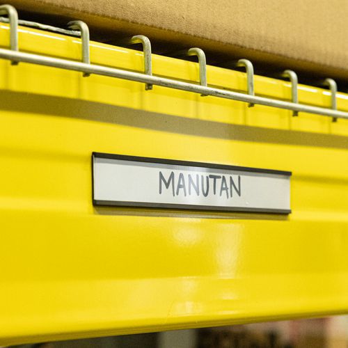 Porte-étiquette en rouleau - Magnétique - Manutan