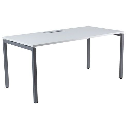 Bureau droit 160 cm pieds U Misao - Manutan Expert