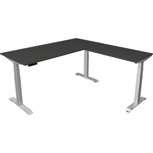 Bureau assis/debout Move 4 new, electrique, L180xP80, ajout 100x60cm