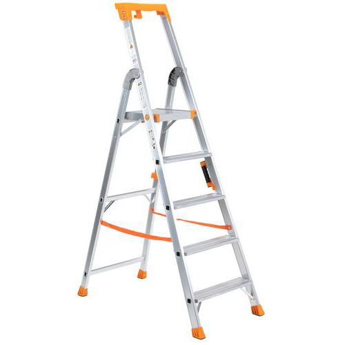 Escabeau professionnel aluminium - Manutan Expert