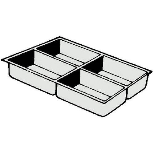 Casier de rangement pour tiroirs - 6 cm  - Clen