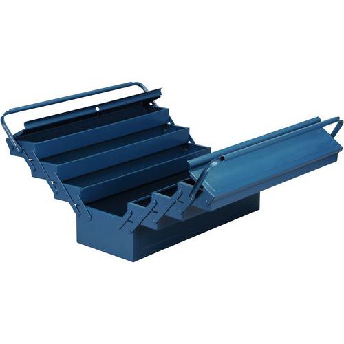 Caisse à outils McPlus Metall 5 bleue - Allit