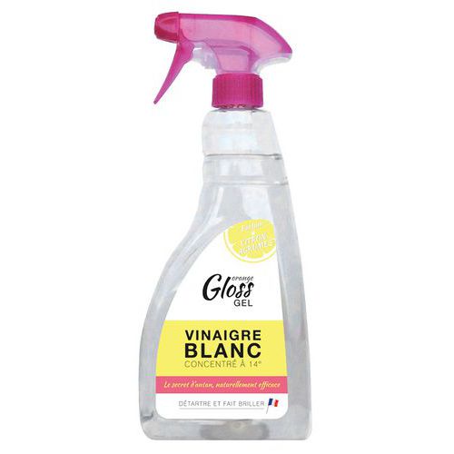 Gloss vinaigre blanc gel - Spray 750 mL