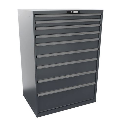 Armoire 10 tiroirs 1023x725x1450mm - Capacité tiroir 200kg - Lista