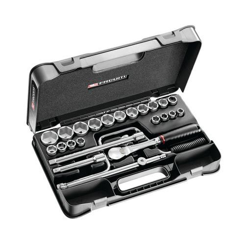 Coffret douilles 1/2 12 pans en pouces - SL.161-3P6U