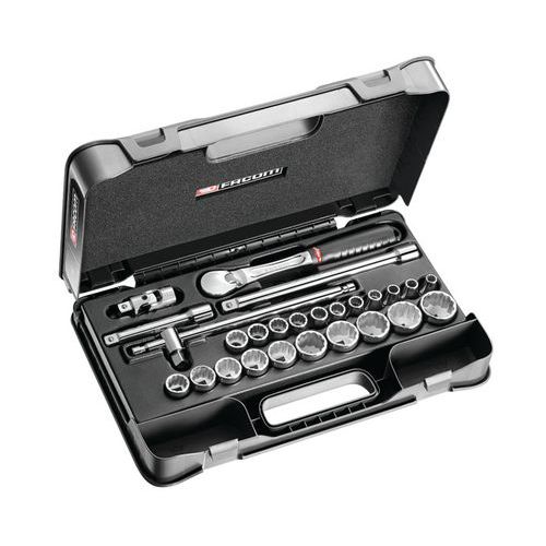 Coffret douilles 1/2 12 pans métriques - SL.161-4P12