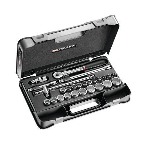 Coffret douilles 1/2 12 pans métriques - SL.171-4P12