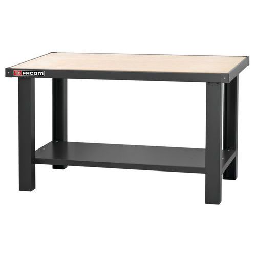 Etabli de maintenance - dessus en hêtre multi-plis - 1,5 m