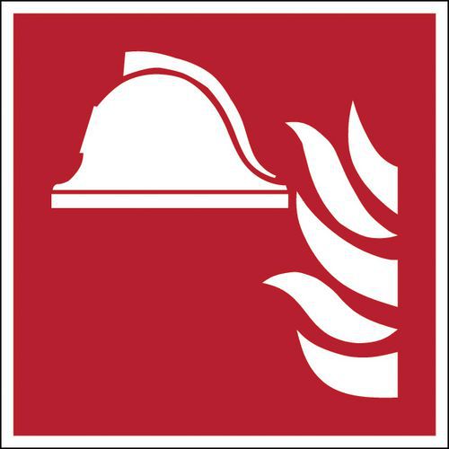 Panneau sécurité incendie carré - Équipements de lutte contre l’incendie - Rigide
