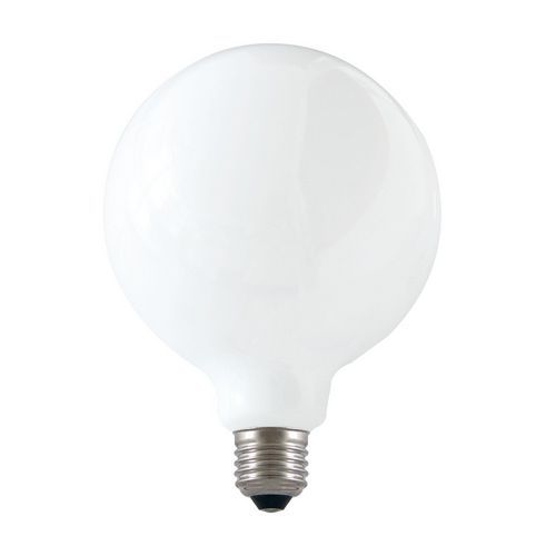 Ampoule à filament LED opale 18W globe G125 E27 - Velamp