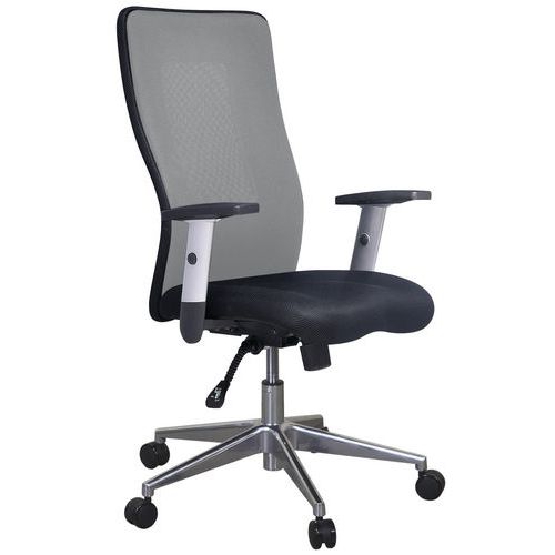 Siège de bureau ergonomique dossier haut Penelope - Tissu - Manutan Expert