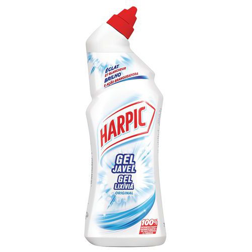 Gel javel éclat et blancheur désinfectant - Harpic