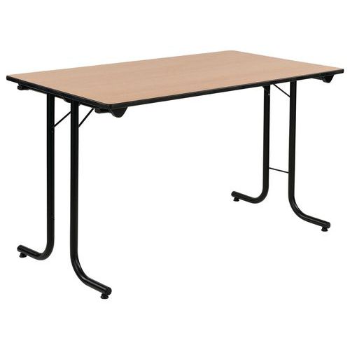 Table pliante rectangle - Piétement en T 2