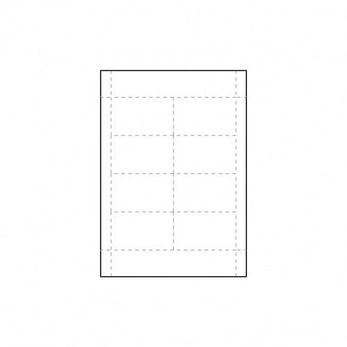 Inserts pour badges conférence - Paquet de 100 - Sogedex